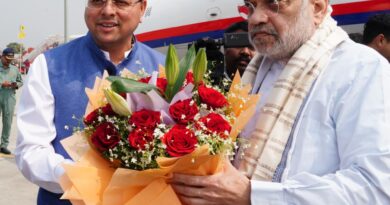 सीएम धामी ने गृह मंत्री का देवभूमि आगमन पर स्वागत