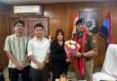 नार्थ ईस्ट स्टूडेंट एसोसिएशन के छात्रों/पदाधिकारियों द्वारा एसएसपी दून से की शिष्टाचार भेंट