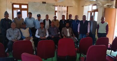 पूर्व सैनिक बलवीर सिंह पंवार की अध्यक्षता में हुआ कांग्रेस पार्टी की जीत का मंथन