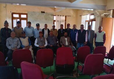 पूर्व सैनिक बलवीर सिंह पंवार की अध्यक्षता में हुआ कांग्रेस पार्टी की जीत का मंथन