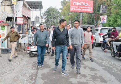 डीएम दून ने किया मार्गों के रेस्टोरेशन कार्यों का निरीक्षण