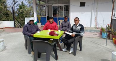 खिर्सू ब्लॉक कांग्रेस कमेटी पदाधिकारियों ने की संगठन को मजबूत बनाने पर चर्चा