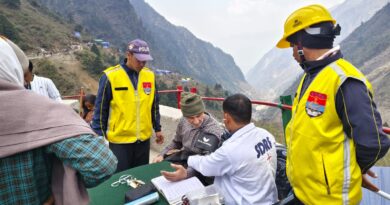 श्री केदारनाथ यात्रा मार्ग पर SDRF का स्वास्थ्य जांच एवं जागरूकता अभियान