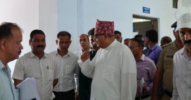 महाराज ने किया ऋषिकेश स्थित ट्रांजिट कैंप का औचक निरीक्षण