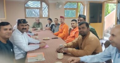 पत्रकारिता दिवस को लेकर उत्तराखंड पत्रकार महासंघ की बैठक हुई संपन्न
