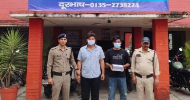 एसएसपी दून की सख्ती से अपराधियो को उनके अंजाम तक पहुँचाती दून पुलिस