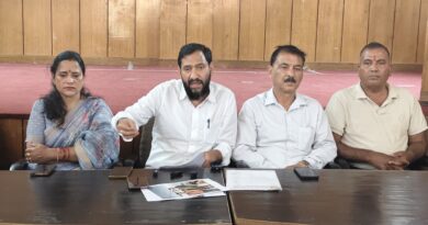 यहाँ राष्ट्रवादी रीजनल पार्टी ने होम्योपैथी चिकित्सा अधिकारी भर्ती को लेकर की प्रेस वार्ता