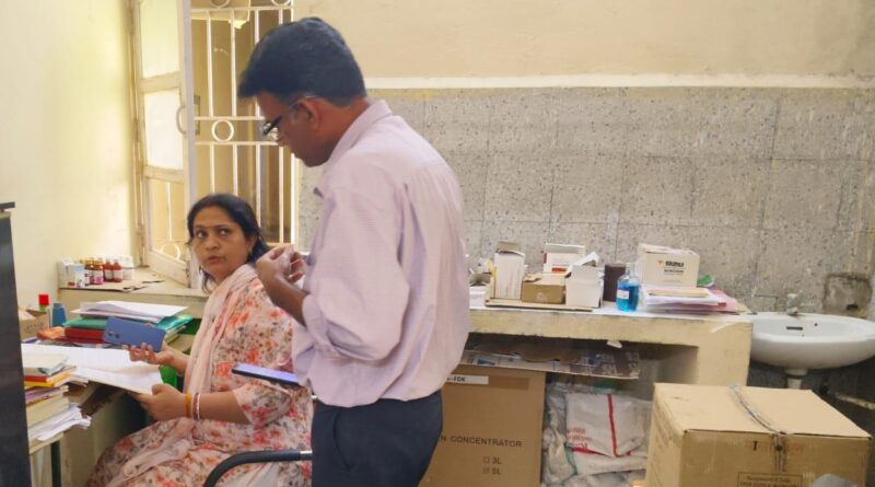 एसडीएम सतपुली ने किया स्वास्थ्य केंद्रों का निरीक्षण
