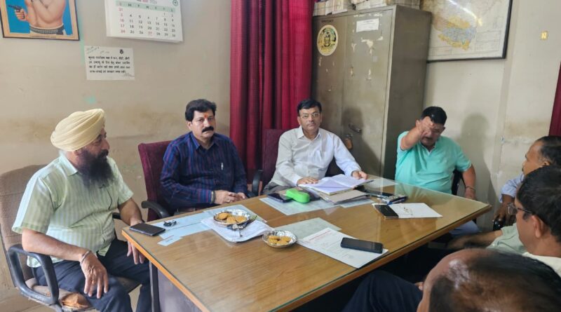 राज्य निगम कर्मचारी महासंघ ने की महत्वपूर्ण बैठक