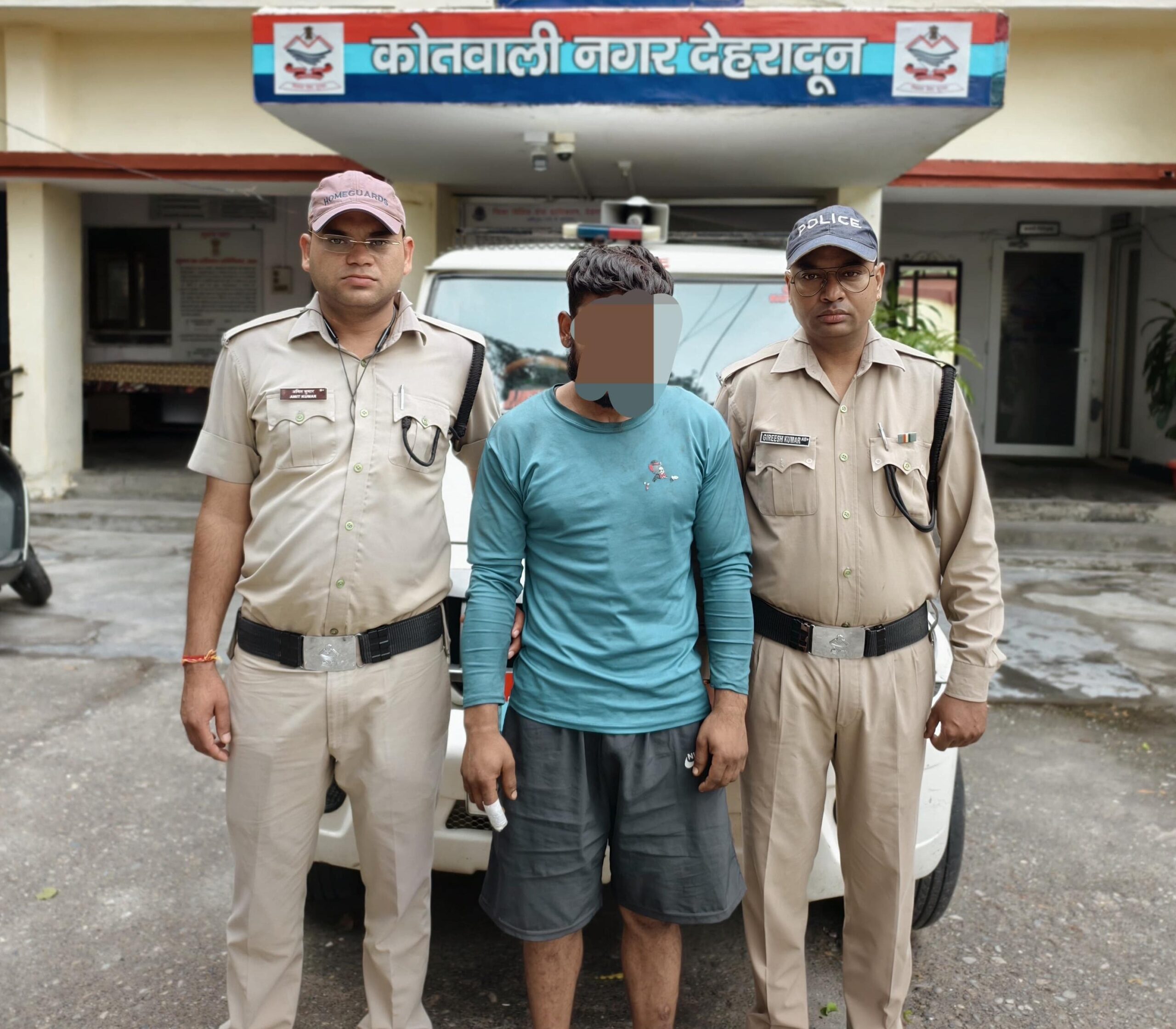 निर्माणाधीन मकान से हुई चोरी की घटना का दून पुलिस ने किया खुलासा