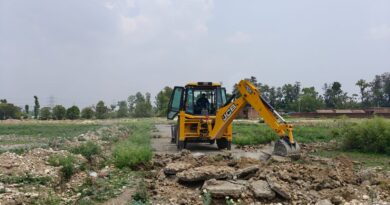 सहसपुर में अवैध प्लाटिंग पर चला MDDA का पंजा, 50 बीघा ध्वस्त