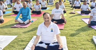 देश के पहले लेखक गाँव से हुआ ‘अंतर्राष्ट्रीय योग अभियान’ का शुभारम्भ, योग दिवस पर लिया स्वस्थ समाज का संकल्प