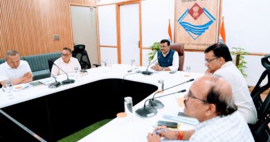सचिवालय में उत्तराखण्ड रोपवे डेवलपमेंट लिमिटेड की बैठक हुई सम्पन्न