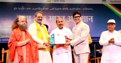 सजग इंडिया के अध्यक्ष ललित जोशी को मिला भारत सरकार का ‘नशा मुक्त मित्र अवार्ड 2026