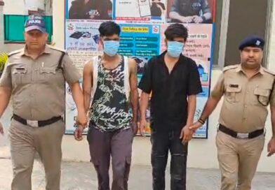 पटेलनगर क्षेत्र में कार पर आग लगाने वाले 02 अभियुक्तों को पुलिस ने लिया हिरासत