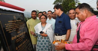 2.37 करोड़ की लागत से निर्मित तेली स्रोत नदी पर डबल लेन पुल जनता को समर्पित