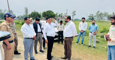 अवैध निर्माणकर्ताओं पर शिकंजा कसने मैदान में उतरे एमडीडीए उपाध्यक्ष बंशीधर तिवारी