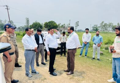 अवैध निर्माणकर्ताओं पर शिकंजा कसने मैदान में उतरे एमडीडीए उपाध्यक्ष बंशीधर तिवारी