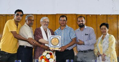 उत्तरांचल प्रेस क्लब ने वरिष्ठ पत्रकार गोविंद पंत राजू का किया सम्मान