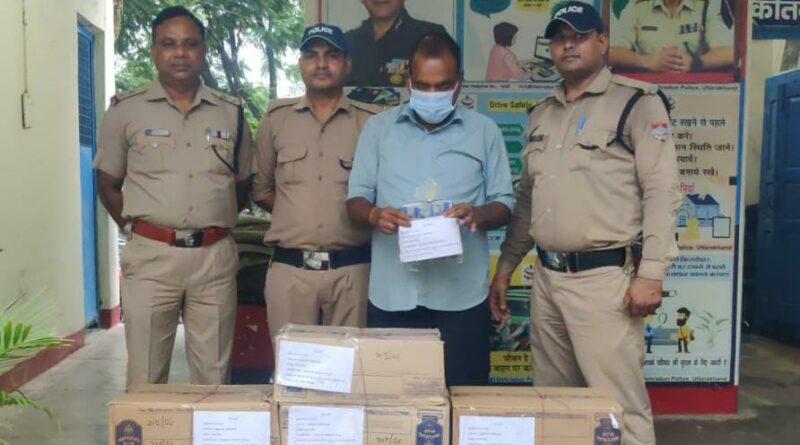 शराब तस्करी में लिप्त एक अभियुक्त को दून पुलिस ने किया गिरफ्तार