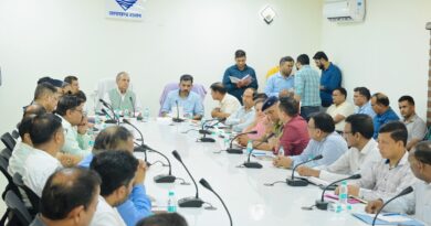 विनय रुहेला ने की आपदा संबंधी बैठक, अधिकारियों को दिए जरूरी निर्देश