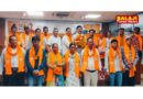 नरेंद्र नगर विधानसभा से आए सैकड़ों लोगों ने थामा भाजपा का दामन