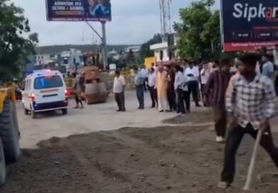 भारी वर्षा के कारण सुबह क्षतिग्रस्त हुई पुल की एप्रोच रोड को रिकॉर्ड समय में किया गया दुरुस्त