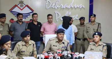 एम्स ऋषिकेश में हुयी लाखों रुपये की चोरी का दून पुलिस ने किया सफल अनावरण