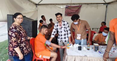 कावड़ मेले में शिव भक्तों को मिल रहा निशुल्क उपचार