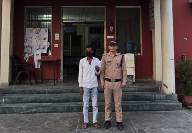 अवैध रूप से सट्टा खिलाने वाले अभियुक्त को पुलिस ने किया गिरफ्तार