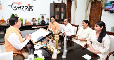 मुख्यमंत्री धामी से मिले शेफ केशव नेगी, सहयोग के लिए जताया आभार