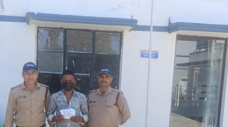 मादक पदार्थों की तस्करी में लिप्त 01 अभियुक्त को दून पुलिस ने किया गिरफ्तार