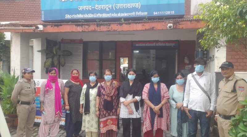 शांति व्यवस्था भंग करने का प्रयास कर रहे में 08 व्यक्तियों/महिलाओ को पुलिस ने किया गिरफ्तार