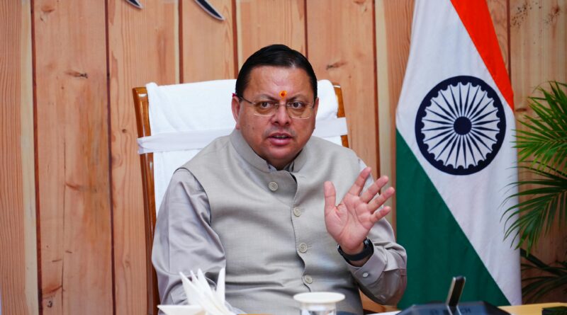 रोपवे परियोजनाओं की धीमी प्रगति पर मुख्यमंत्री ने जताई नाराजगी