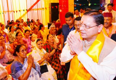 मुख्यमंत्री धामी ने डिफेंस कॉलोनी में आयोजित शिवमहापुराण कथा में किया प्रतिभाग