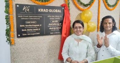 बसंत विहार देहरादून में KRAD GLOBAL सेंटर का हुआ शुभारंभ