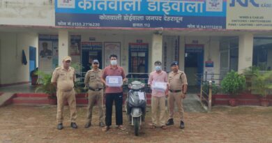 2 शातिर वाहन लूटेरो को किया डोईवाला पुलिस ने किया गिरफ्तार