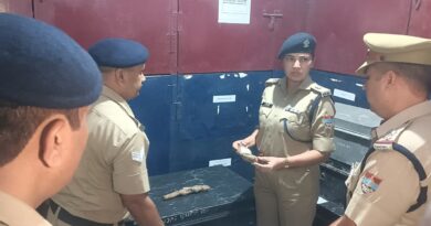 पुलिस अधीक्षक ऋषिकेश ने किया कोतवाली रायवाला का अर्धवार्षिक निरीक्षण