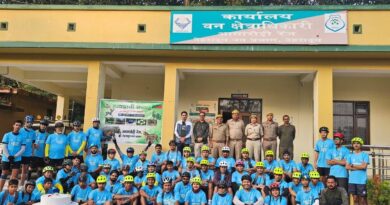देहरादून वन प्रभाग ने वन्यजीव सप्ताह-2026 के अवसर पर आशारोड़ी रेंज में साइकिल रैली का किया आयोजन