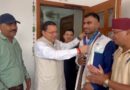 एशियन गेम्स में कांस्य पदक जीतने वाले बॉक्सर कपिल पोखरिया ने मुख्यमंत्री धामी से की भेंट