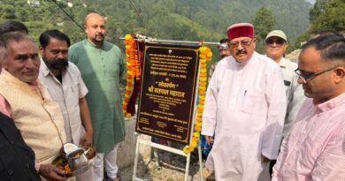 बरसूण्ड देवता ग्राम समूह पम्पिंग पेयजल योजना से चालीस छोटे बडे़ गांव होंगे लाभान्वित: महाराज