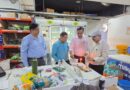 नवरात्र पर्व के दृष्टिगत खाद्य विभाग ने डिपार्टमेंटल स्टोर का निरीक्षण किया