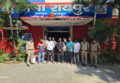 रायपुर क्षेत्र मे पुलिस द्वारा वृहद स्तर पर चलाया सत्यापन अभियान