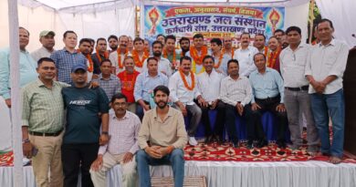 नन्दलाल जोशी फिर निर्विरोध बने उत्तराखण्ड जल संस्थान कर्मचारी संघ के प्रदेश महामंत्री, कर्मचारियों में खुशी की लहर