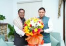 मुख्यमंत्री पुष्कर सिंह धामी से सांसद फग्गन सिंह कुलस्ते ने की शिष्टाचार भेंट