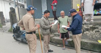 एसएसपी दून के निर्देशों पर लगातार जारी है दून पुलिस का सत्यापन अभियान