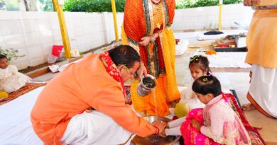 मुख्यमंत्री ने शारदीय नवरात्रि की महानवमी पर किया हवन एवं कन्या पूजन