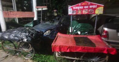 अस्थाई अतिक्रमण पर चला देहरादून पुलिस का डंडा